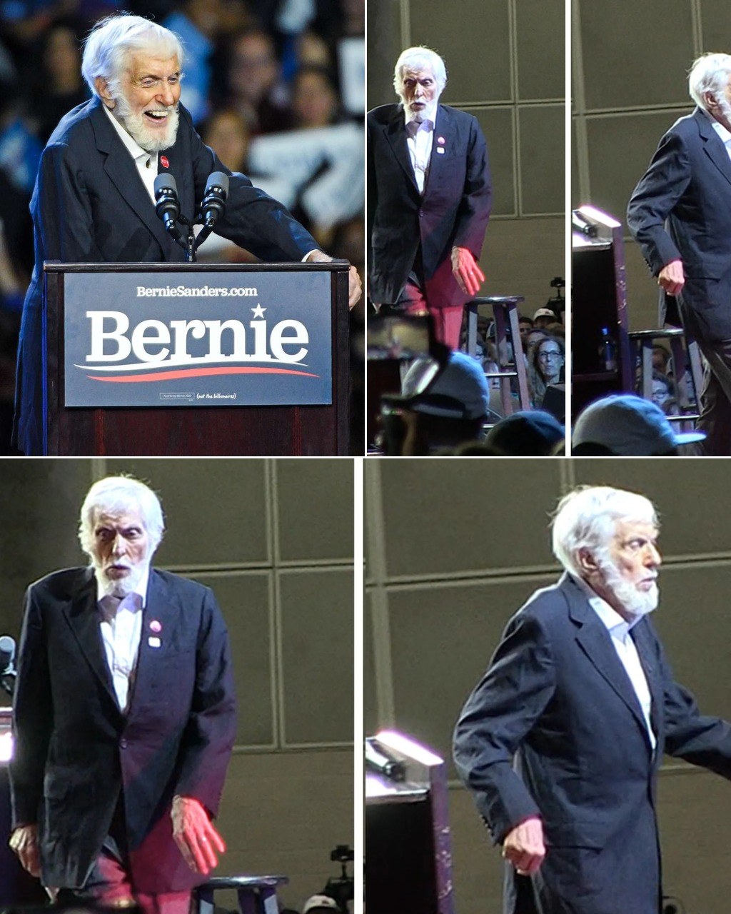 94-Year-Old Dick Van Dyke Steals the Show at Bernie Sanders Rally With Surprise Serenade