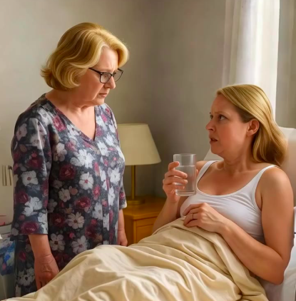 I had a 39.5°C fever. I was shaking, in pain — and then she threw cold water on my face.