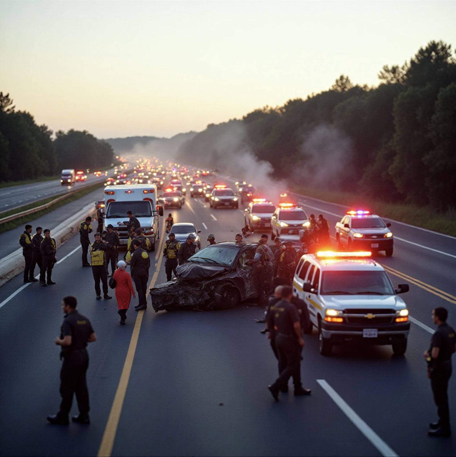 Something massive just happened on the highway… and it’s not over yet. They found something