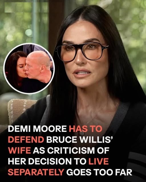 Demi Moore Speaks Out After Emma Heming’s Decision to Move Bruce Willis to a ‘Second Home’